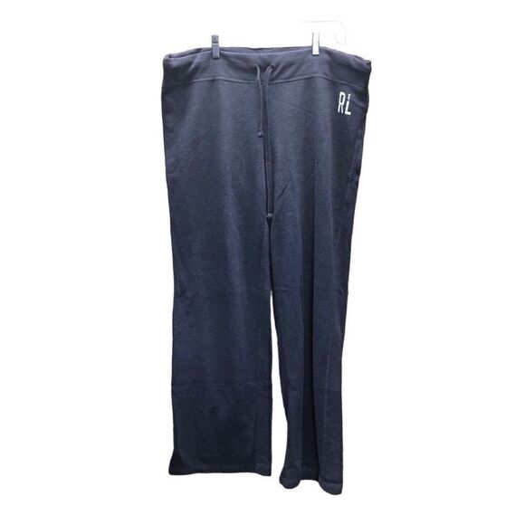 Polo Jeans Company Vintage Large (L) Size 32 Sweatpants Straight Leg Heathered B - Picture 1 of 4